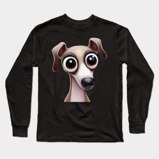 The Racing Star Greyhound Long Sleeve T-Shirt